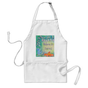 Avental Apron Personalizado De Arte De Flor De Fada