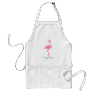 Avental Apron Personalizado Flamingo Rosa