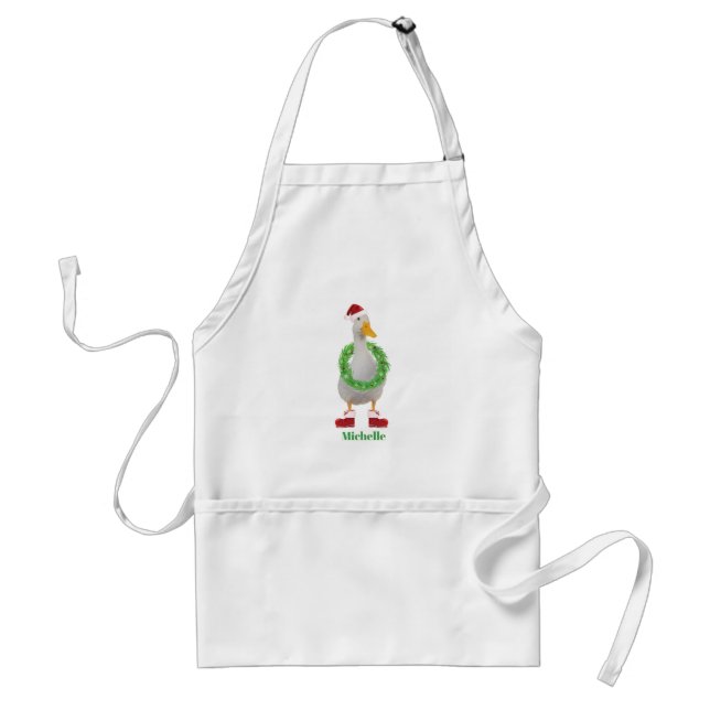 Avental Apron Personalizado para Adultos do Pato papais no (Frente)