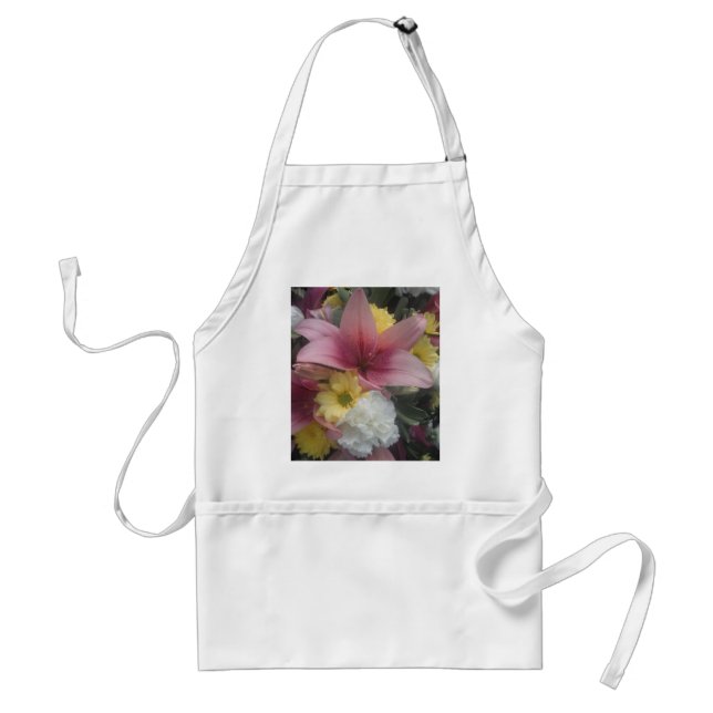 Avental Apron Pink Lily Beauty (Frente)