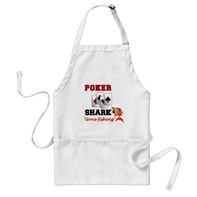 Avental Apron Poker Shark (Frente)