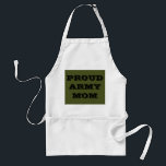 Avental Apron Proud Army Mãe<br><div class="desc">Apron Proud Army Mãe</div>