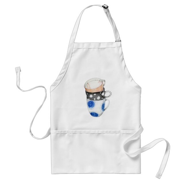 Avental Apron Três Mugs (Frente)