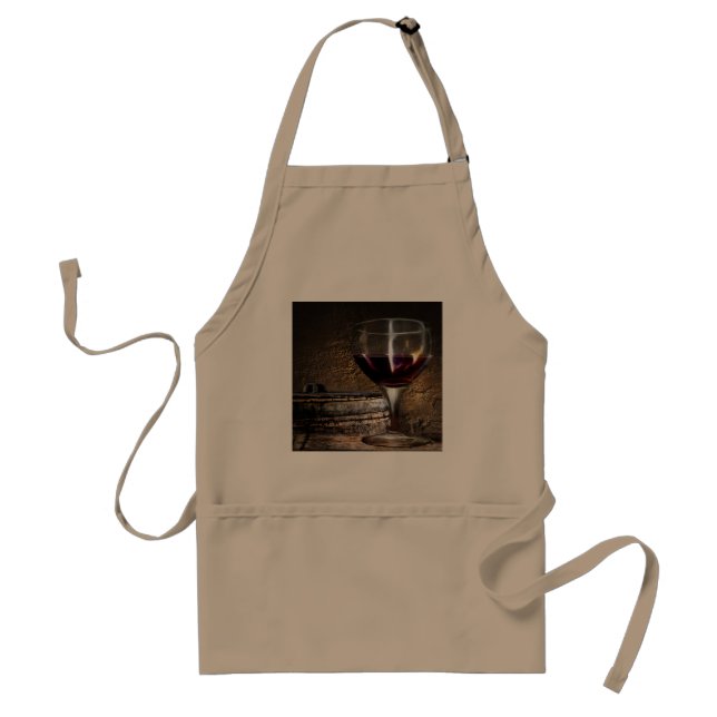 AVENTAL APRON VINHO (Frente)