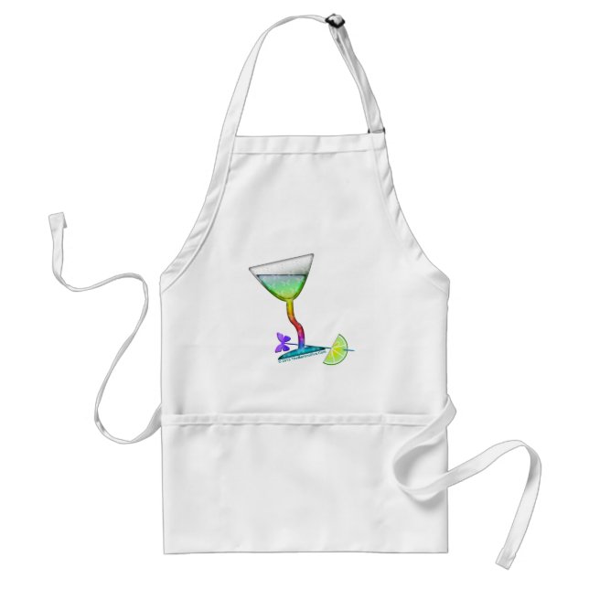 AVENTAL APRONS - BOTTERFLY MARTINI (Frente)