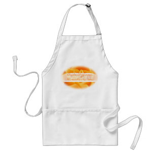 Avental Aprons de Casamento de Rosa Laranja