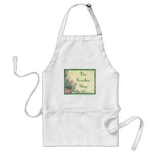 Avental Aprons de Fundo Floral Personalizados