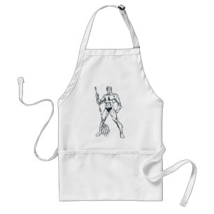 Avental Aquaman com Pitchfork BW