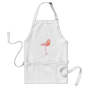 Avental Aquarela Flamingo