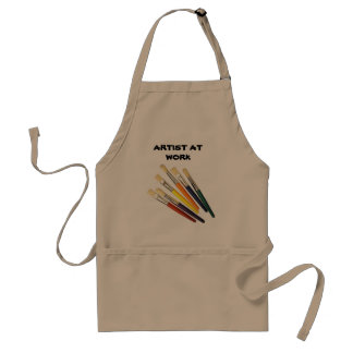 Avental ARTISTA A TRABALHO arte fumaça Adulto Apron