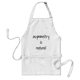 Avental Assimetria É Padrão Natural Apron