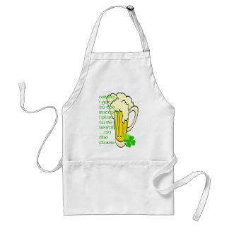 Avental Assoalho alto da caneca
