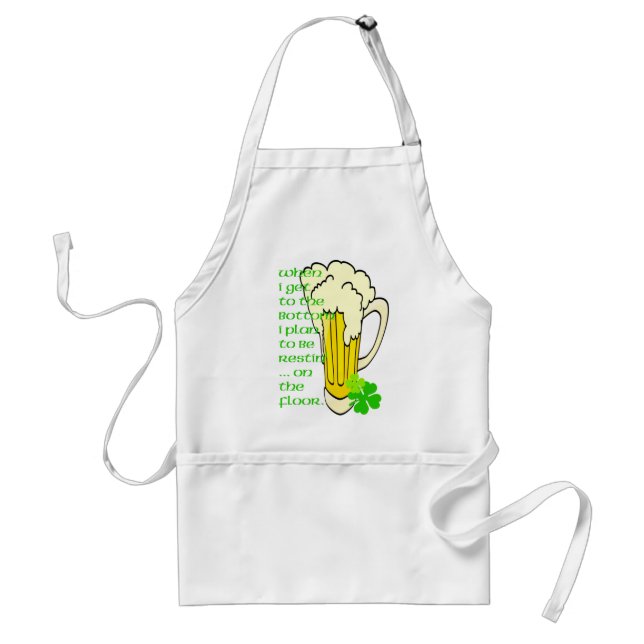 Avental Assoalho alto da caneca (Frente)