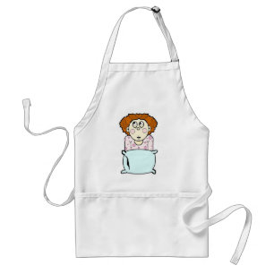 Avental Assustada Lil Girl Apron