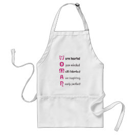 Avental Atitude positiva do texto divertido das MULHERES