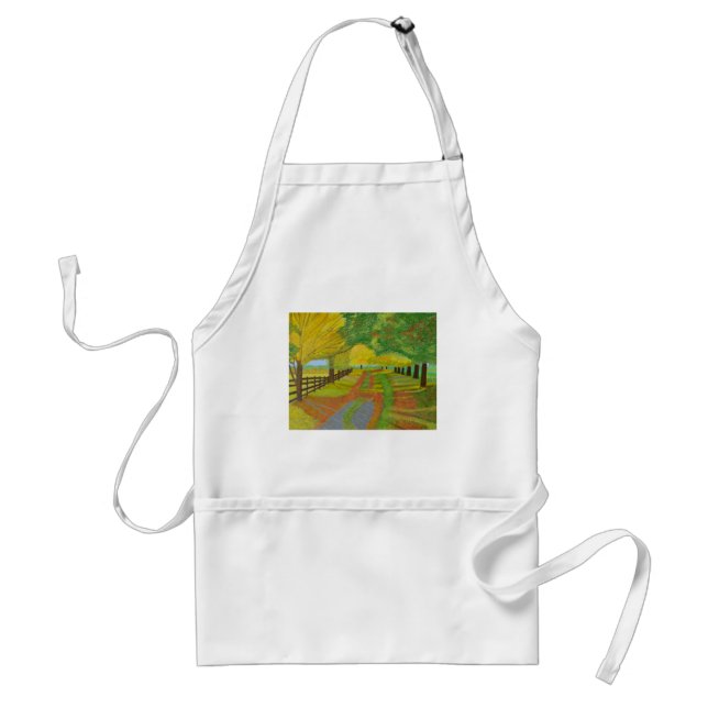 Avental Autumn- Fallen Leaves (Frente)