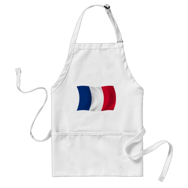 Avental Avanal com a Bandeira da França (Frente)