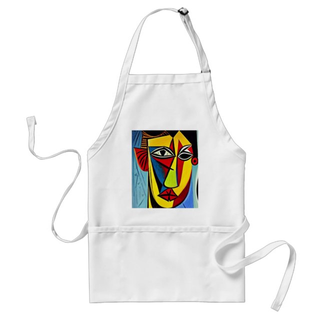 Avental Avanal de Arte Abstrata (Frente)