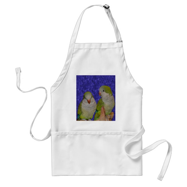 Avental Baby Quaker Parrot Pair Animal Apron (Frente)