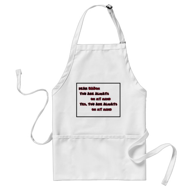 Avental Bacon Apron para Homens e Mulheres (Frente)