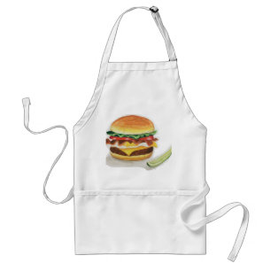 Avental Bacon Cheeseburger Apron