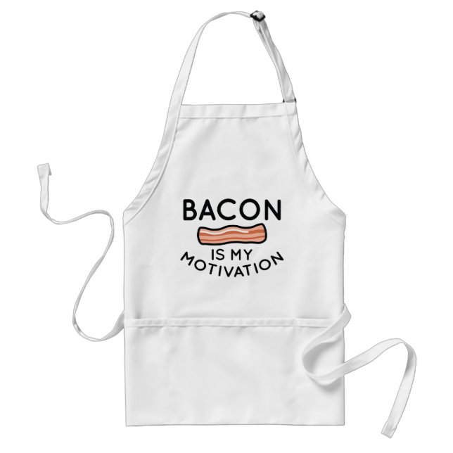 Avental Bacon é minha motivação (Frente)