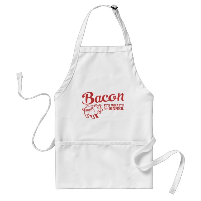 Avental bacon - é o que é para o comensal (Frente)