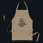 Avental Bakers Gonna Assar Apron<br><div class="desc">Para cada padeiro na casa,  este avental decorativo khaki com ilustração personalizada é um presente perfeito.</div>