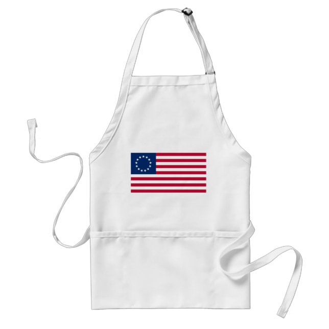 Avental Bandeira Americana Betsy Ross (Frente)