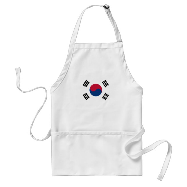 Avental Bandeira coreana sul (Frente)