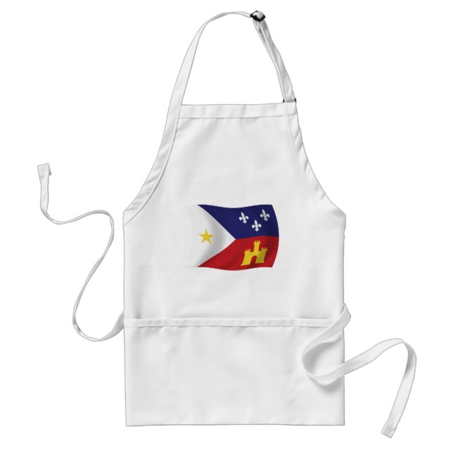 Avental Bandeira da Acadiana (Frente)