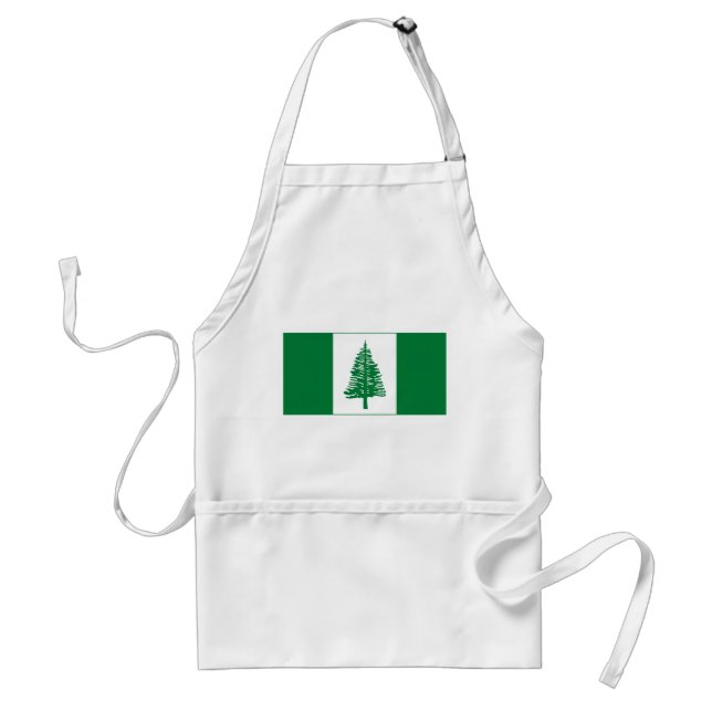 Avental Bandeira da Ilha Norfolk (Frente)