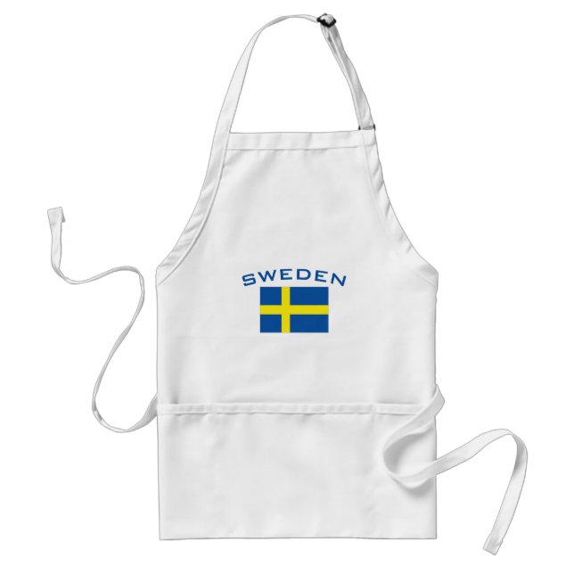 Avental Bandeira da suecia (Frente)