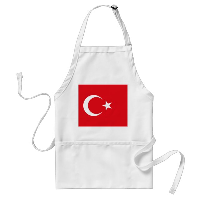 Avental Bandeira da Turquia (Frente)