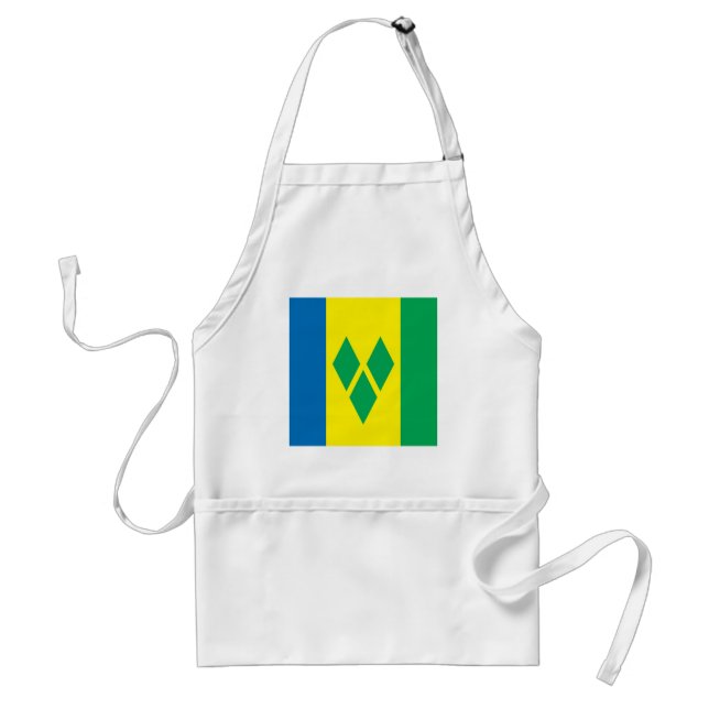 Avental Bandeira de alta qualidade de Vincent de santo (Frente)