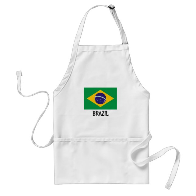 Avental Bandeira de Brasil (Frente)