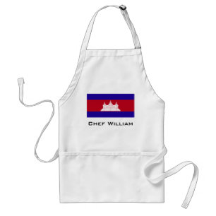 Avental Bandeira de Cambodia