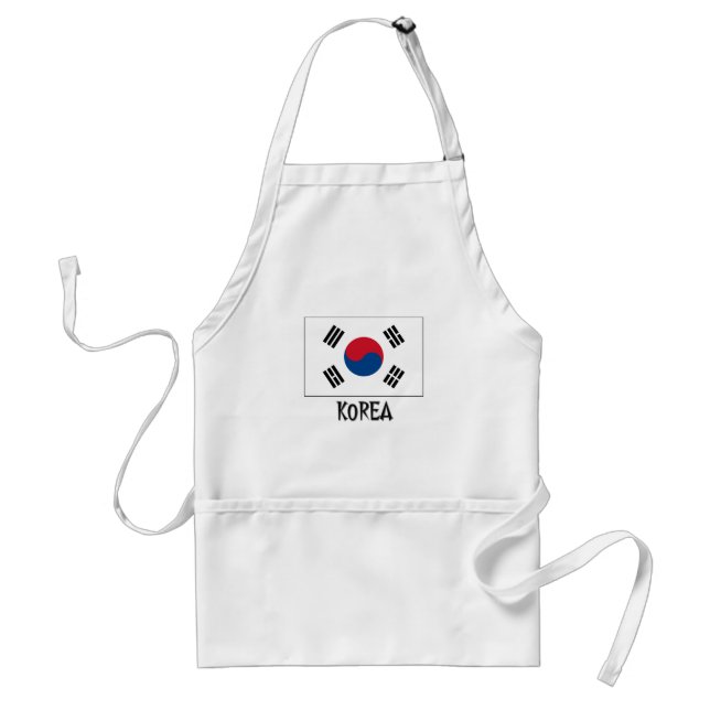 Avental Bandeira de Coreia (Frente)