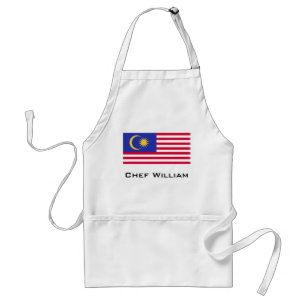 Avental Bandeira de Malaysia