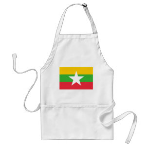 Avental Bandeira de Myanmar