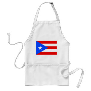 Avental Bandeira de Porto Rico