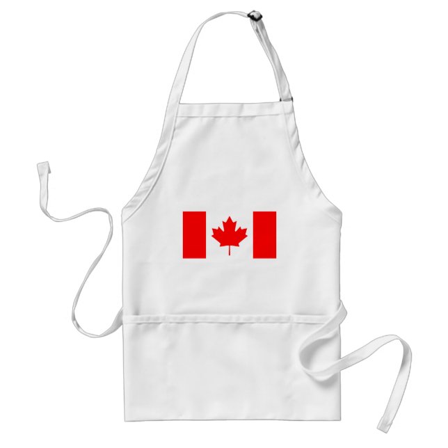 Avental Bandeira do Canadá (Frente)