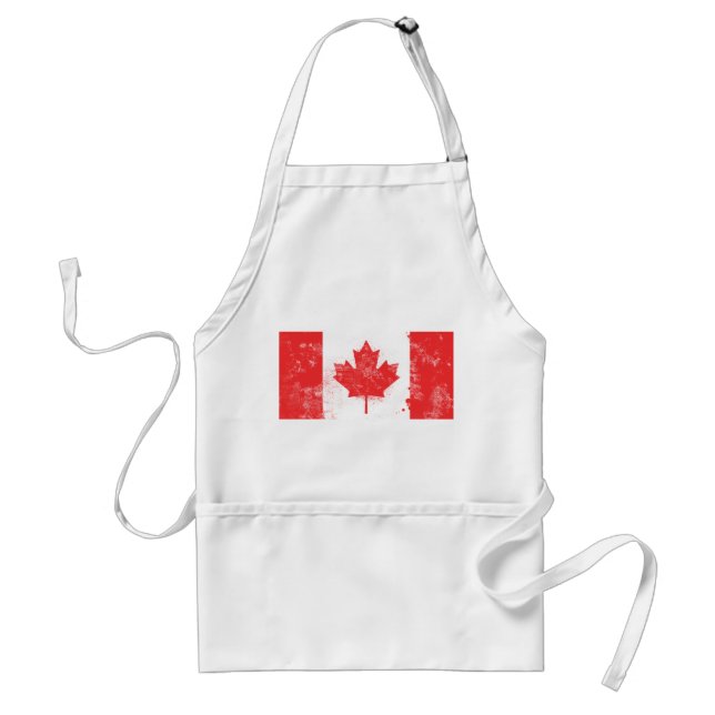 Avental Bandeira do Canadá (Frente)