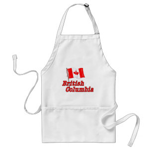Avental Bandeira do Canadá - Colúmbia Britânica