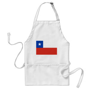Avental Bandeira do Chile