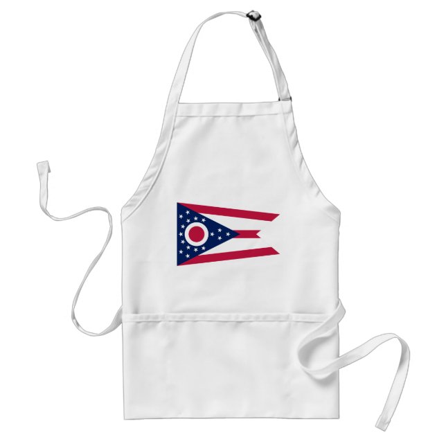 Avental Bandeira do Estado de Ohio (Frente)