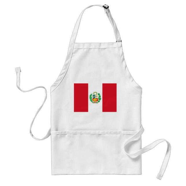 Avental Bandeira do Peru (Frente)