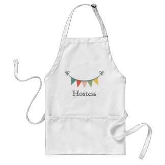 Avental Banner Personalizado de Bunting Hostess Apron