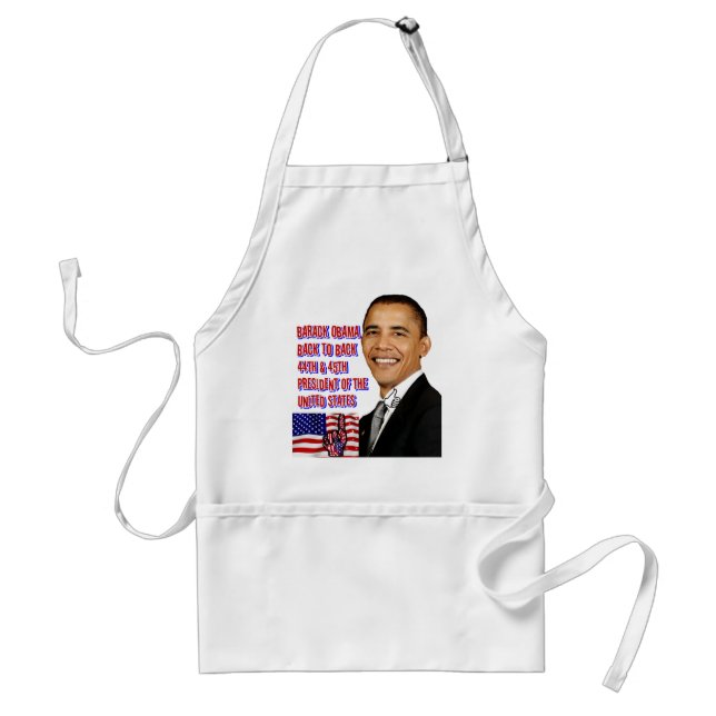 Avental Barack Obama, De Volta Para Trás_ (Frente)