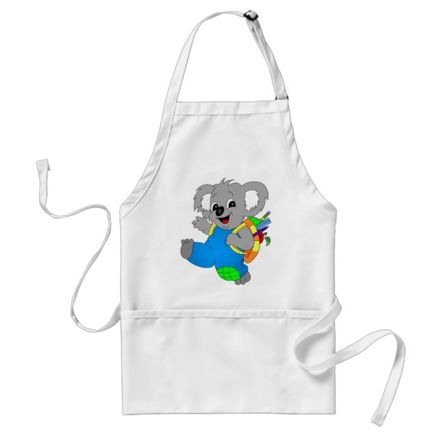 Avental Barco Koala com mochila (Frente)